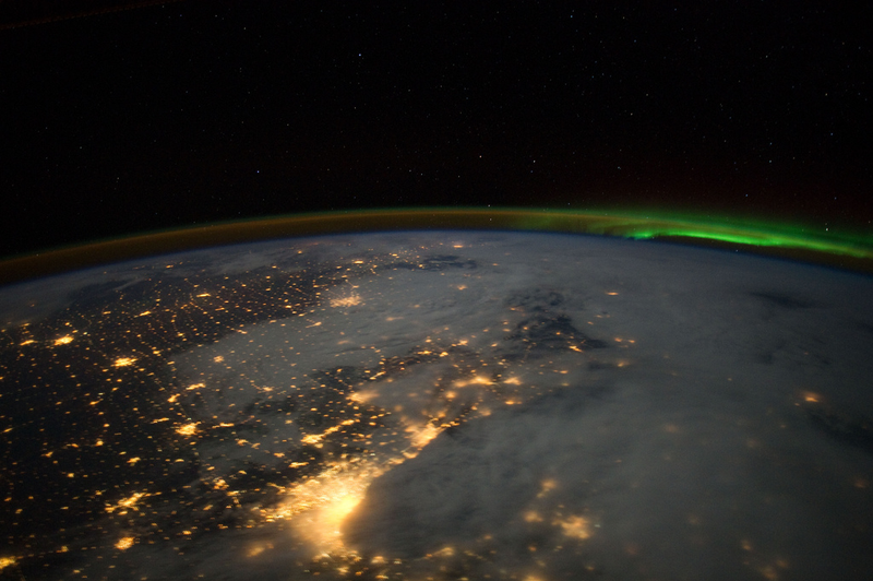 Illustration for article titled What do these nighttime satellite photos reveal about civilization?